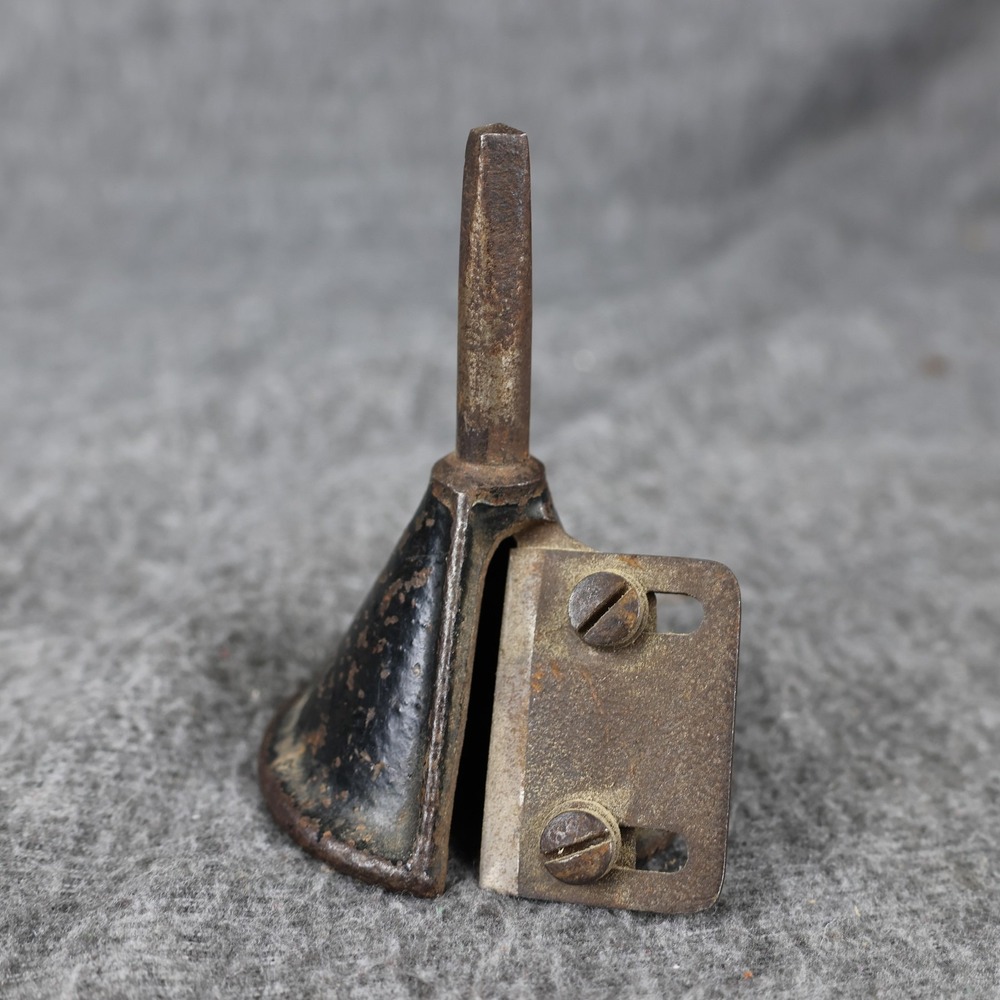 Vintage Dowel Spoke Pointer Cutter Woodworking Tool Metal Cone Black Shop